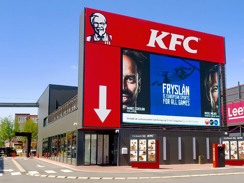 Figuur 4 - Buiten LED-scherm