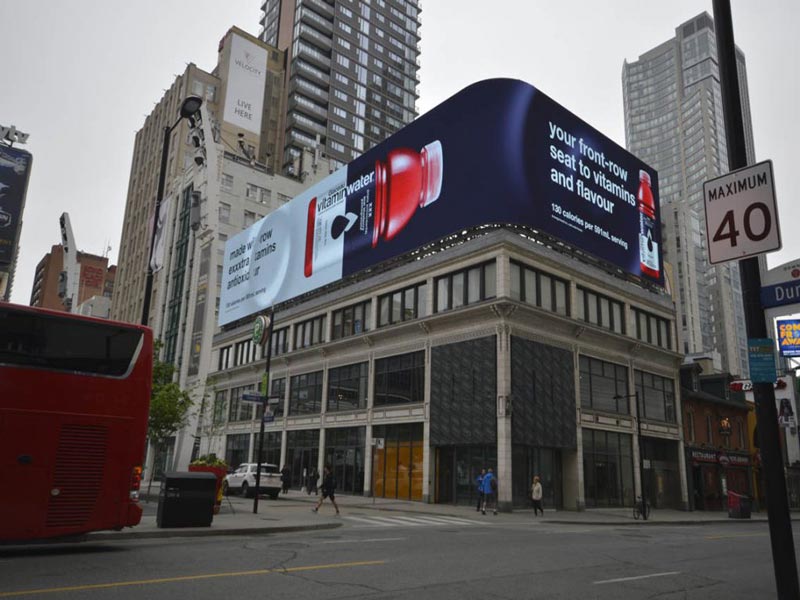 Angular-LED-advertising-display-screen