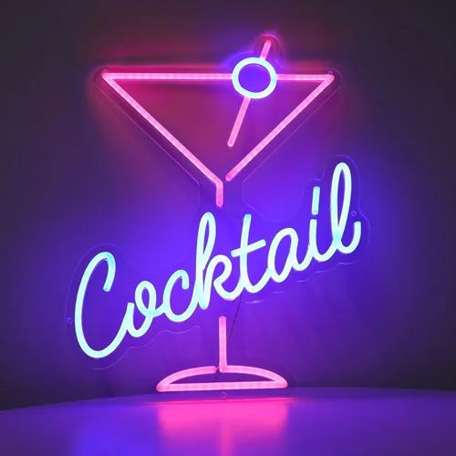 Cocktail Neon Sign