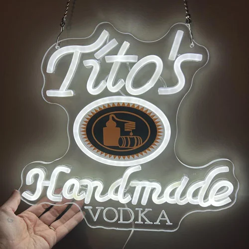 Titos Lighted Bar Sign