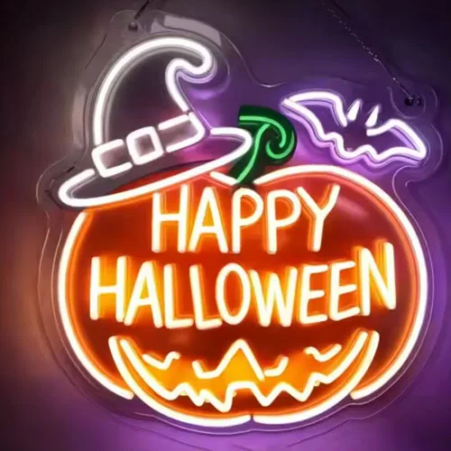 Halloween-Neonschilder