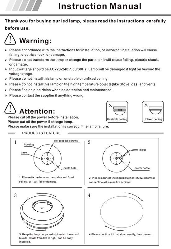 user-manual-of-led-ceiling-light